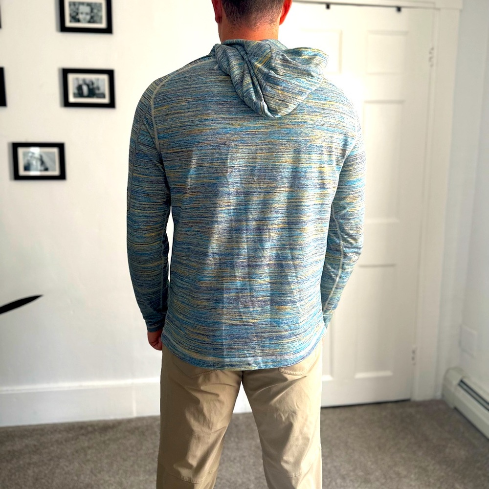 Lulu lemon quarter zip with hood